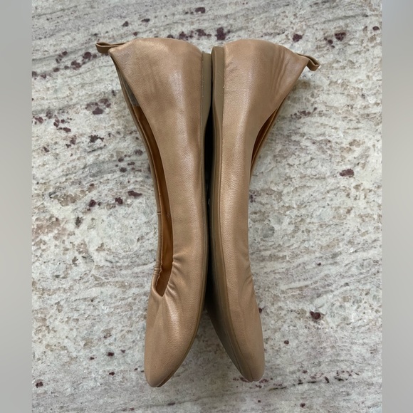A.N.A Nude/Tan Flats size 7 - Picture 3 of 6